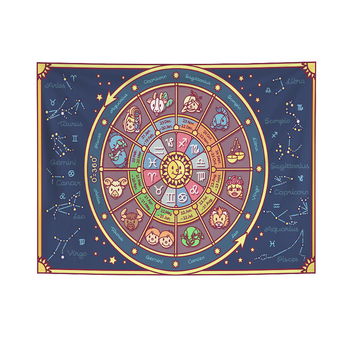 Falikép: geometriai absztrakt minta, téglalap alakú, poliészter anyag, gépi szövés