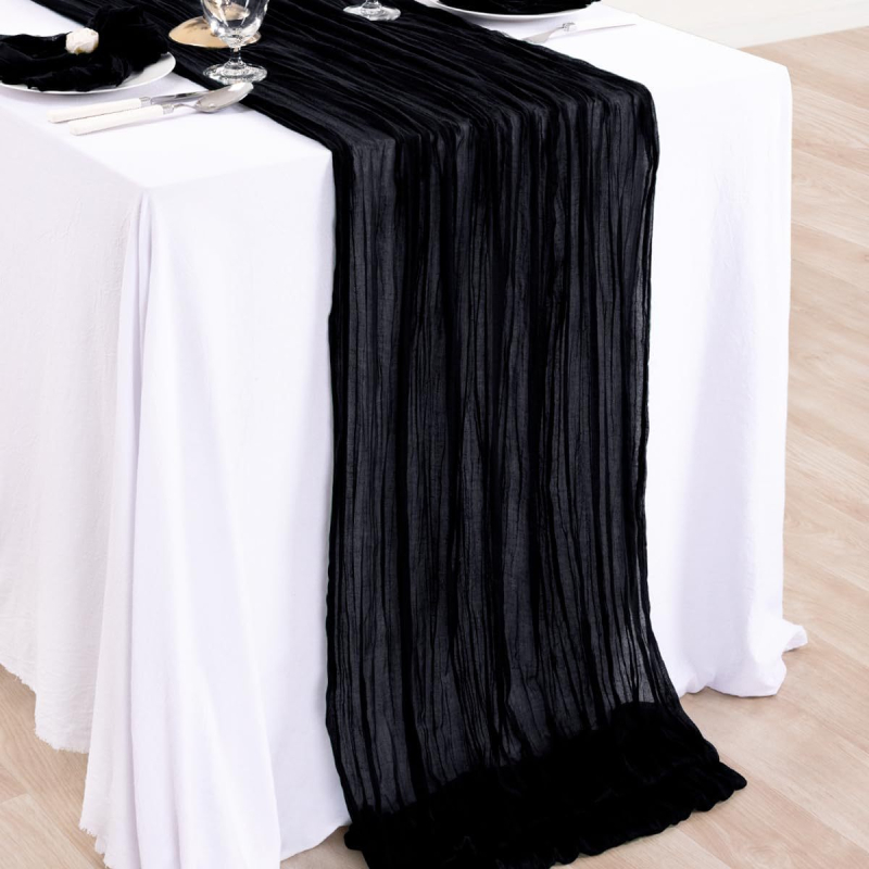 Bohemi stílusú asztali dekoráció – zászló, 100% poliészter, egyszínű minta, Bali ihletésű, alkalmas nappalira, hálószobára, kültérre és éttermekbe