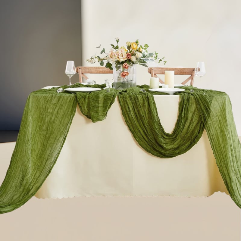 Bohemi stílusú asztali dekoráció – zászló, 100% poliészter, egyszínű minta, Bali ihletésű, alkalmas nappalira, hálószobára, kültérre és éttermekbe