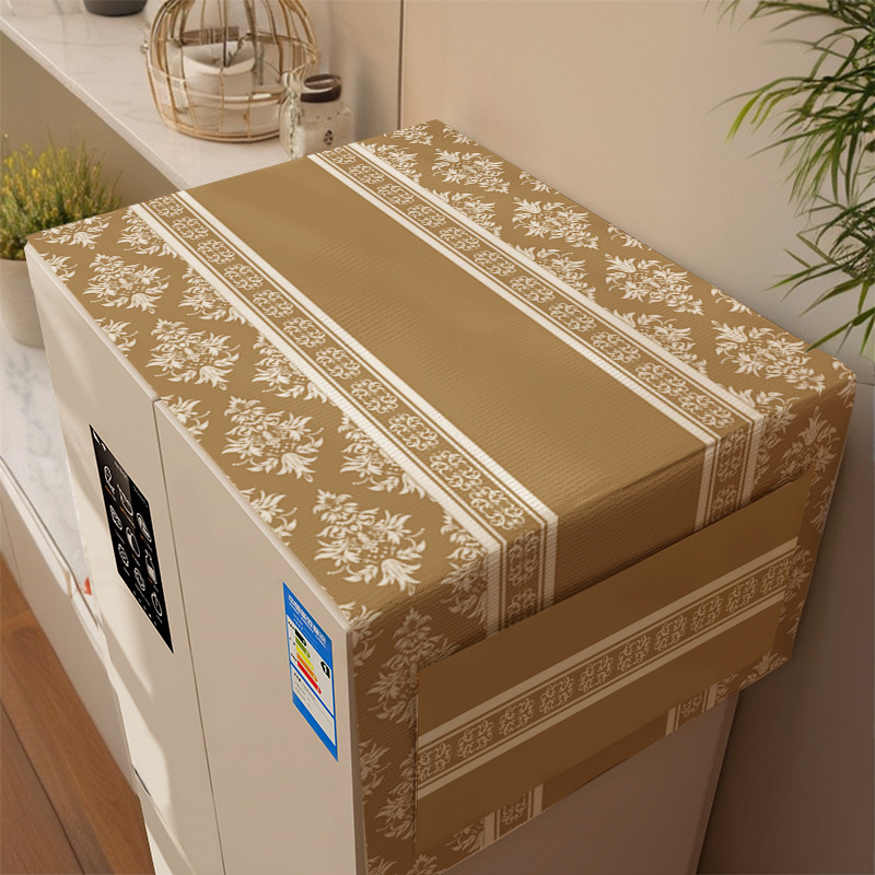 Viduslaiku stilā veidots ierīču pārsegs, poliestera šķiedra, piemērots ledusskapim un veļas mazgājamai, dzīvojamajam istabai un restorāniem