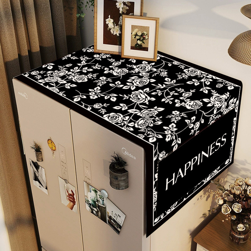 Viduslaiku stilā veidots ierīču pārsegs, poliestera šķiedra, piemērots ledusskapim un veļas mazgājamai, dzīvojamajam istabai un restorāniem