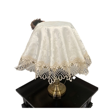 Putekļu vāks mājas elektronikai – apaļš auduma vāks, universāls dzīvojamajam istabai, Changli