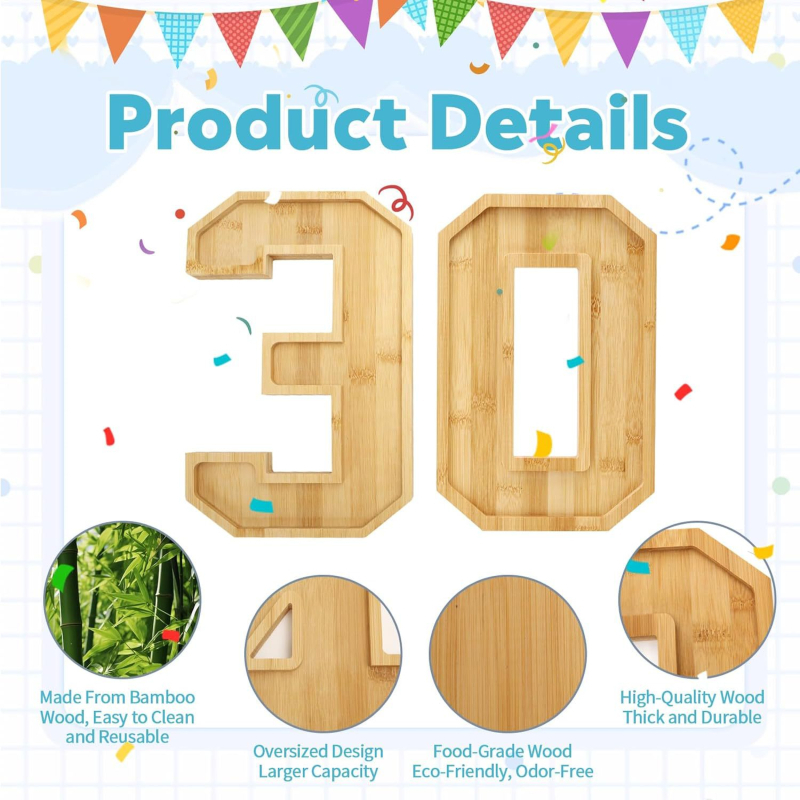 Puidust viljataldrik ebakorrapärase kujuga, poleeritud pind, loominguline disain; kohandamine ja logo trükimine on saadaval