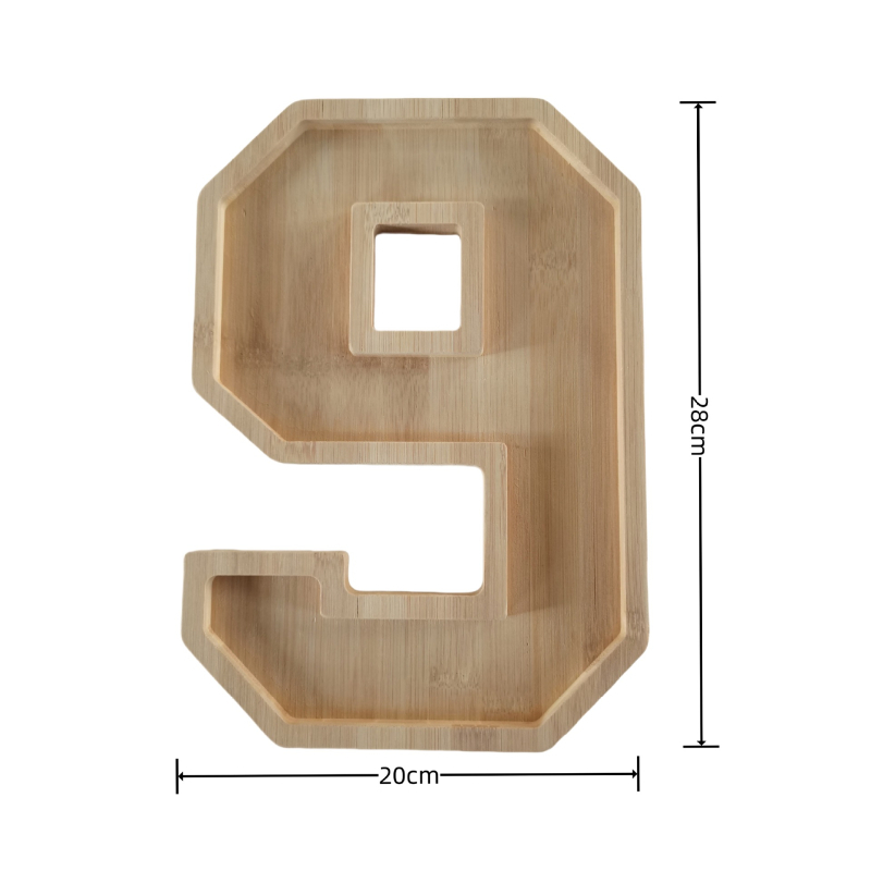 Puidust viljataldrik ebakorrapärase kujuga, poleeritud pind, loominguline disain; kohandamine ja logo trükimine on saadaval