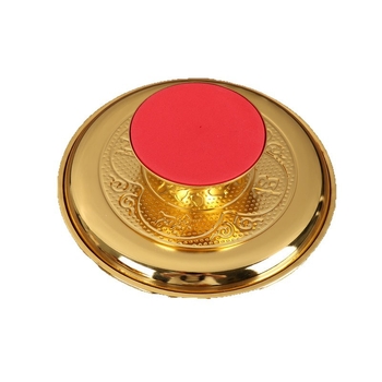 Storos lydinio dovanojimo padėklas namų naudojimui – auksu dengtas vaisių padėklas Budos garbinimui, kinų stilius, pritaikoma apdaila