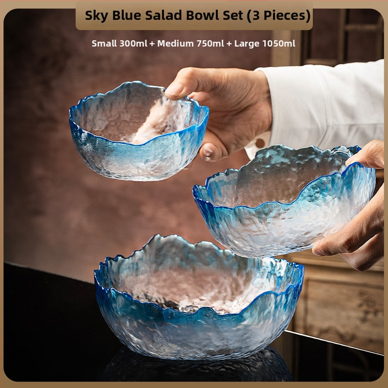 Πιατέλα φρούτων από γυαλί, μάρκα Flowers bloom in the moonlight, λανσαρίστηκε το 2025, προϊόν πρώτης κατηγορίας.