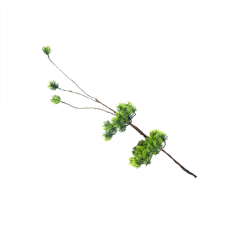 Tehislik männipu bukett elutoa sisustuseks — pehme PVC materjal; variant 1327355784; sobib pulmadele, fotorekviziitidele, kodu kujundamiseks.