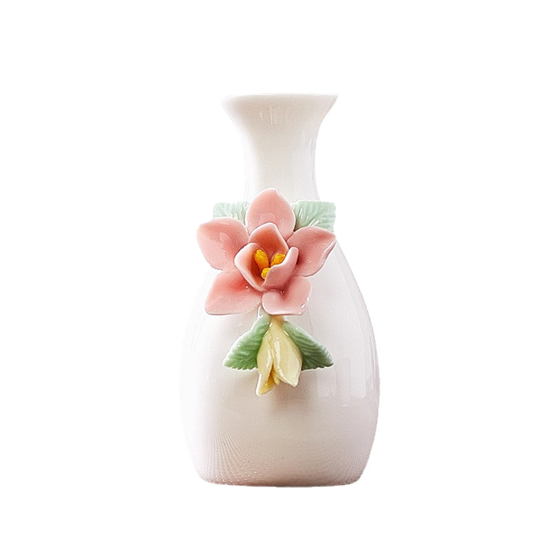 Kerámiás viráztartó váza macskás és nyuszi figurákkal — porcelán; Márka Fruit; Kategória: Állatok; Stílus: modern minimalizmus