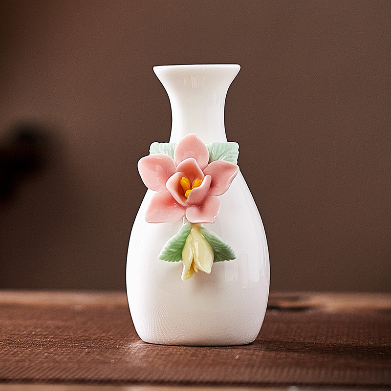 Kerámiás viráztartó váza macskás és nyuszi figurákkal — porcelán; Márka Fruit; Kategória: Állatok; Stílus: modern minimalizmus