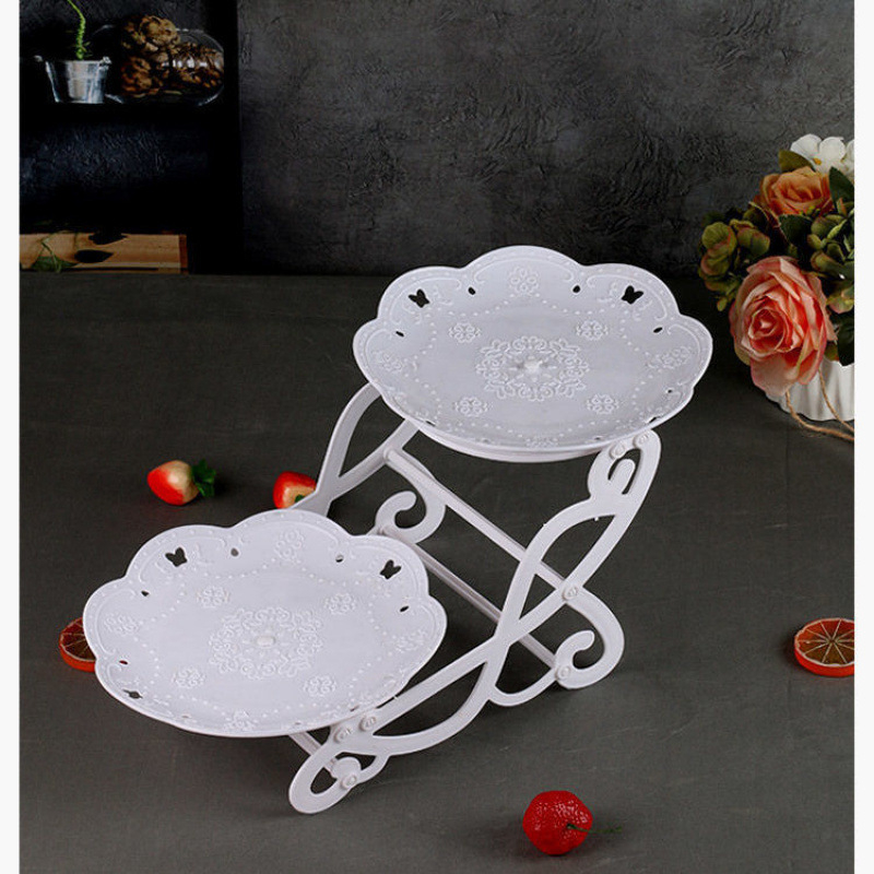 Ράφι επίδειξης γλυκών, ευρωπαϊκού στυλ, πτυσσόμενη πιατέλα φρούτων και γλυκών, Premium ποιότητα, κυκλοφόρησε το 2023, μοντέρνο μινιμαλιστικό στυλ, νέο κινέζικο στυλ