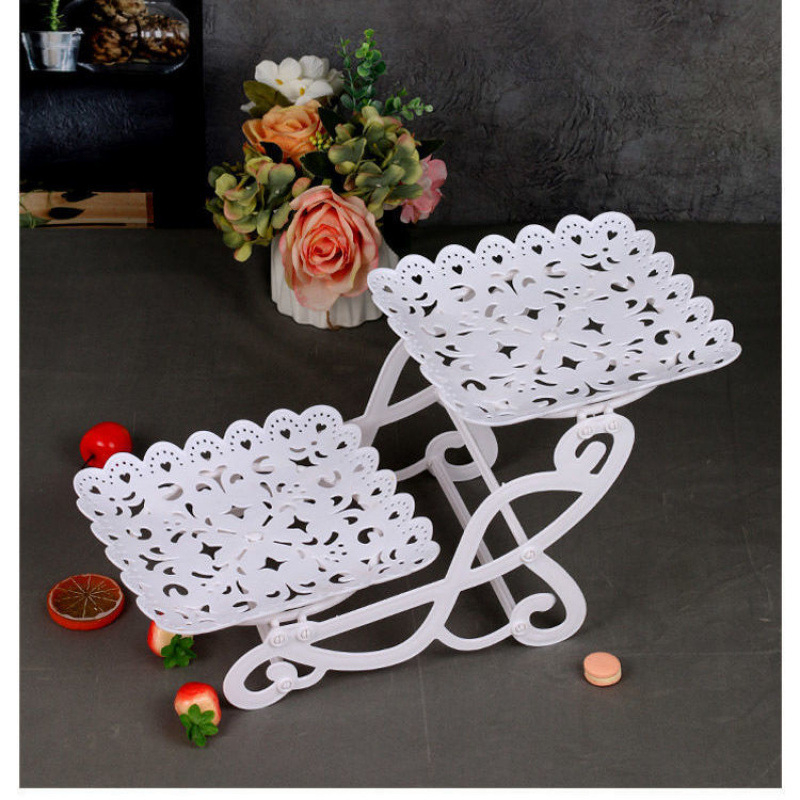 Ράφι επίδειξης γλυκών, ευρωπαϊκού στυλ, πτυσσόμενη πιατέλα φρούτων και γλυκών, Premium ποιότητα, κυκλοφόρησε το 2023, μοντέρνο μινιμαλιστικό στυλ, νέο κινέζικο στυλ