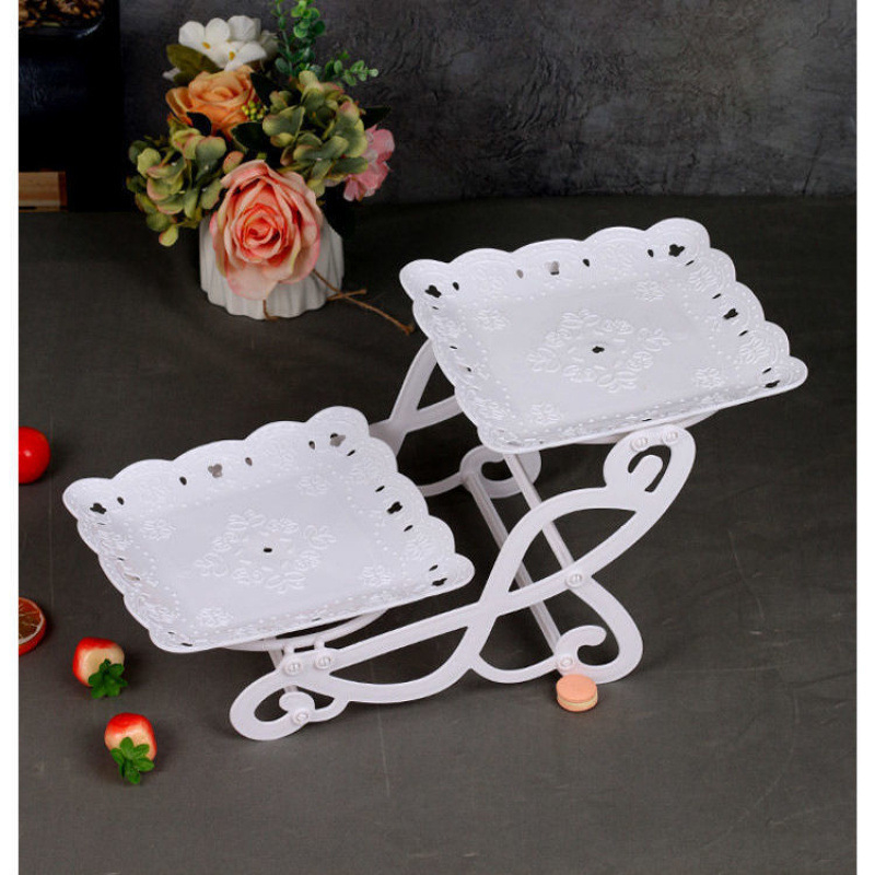 Ράφι επίδειξης γλυκών, ευρωπαϊκού στυλ, πτυσσόμενη πιατέλα φρούτων και γλυκών, Premium ποιότητα, κυκλοφόρησε το 2023, μοντέρνο μινιμαλιστικό στυλ, νέο κινέζικο στυλ