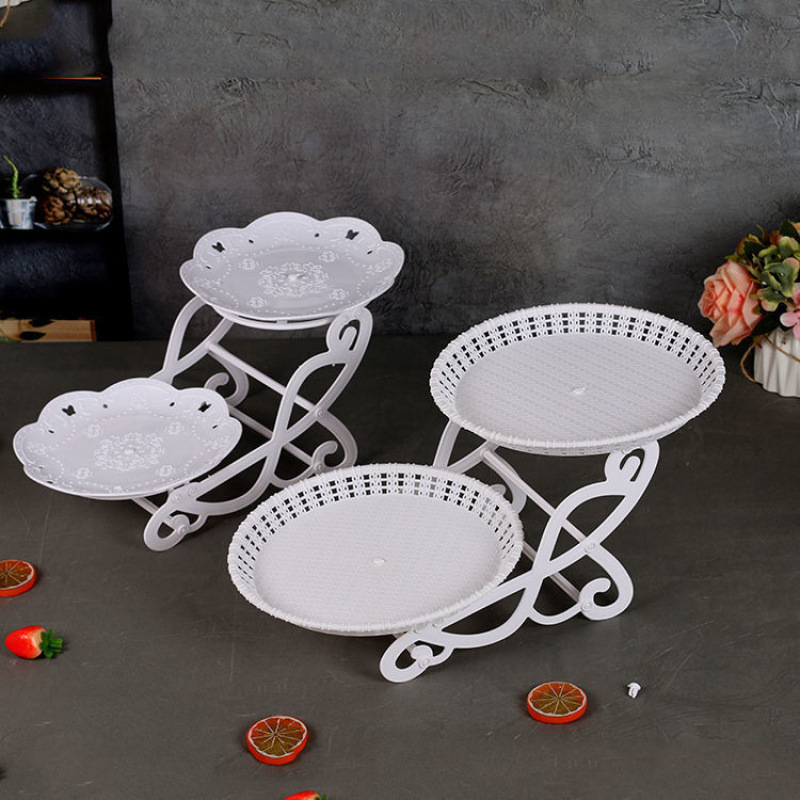 Ράφι επίδειξης γλυκών, ευρωπαϊκού στυλ, πτυσσόμενη πιατέλα φρούτων και γλυκών, Premium ποιότητα, κυκλοφόρησε το 2023, μοντέρνο μινιμαλιστικό στυλ, νέο κινέζικο στυλ