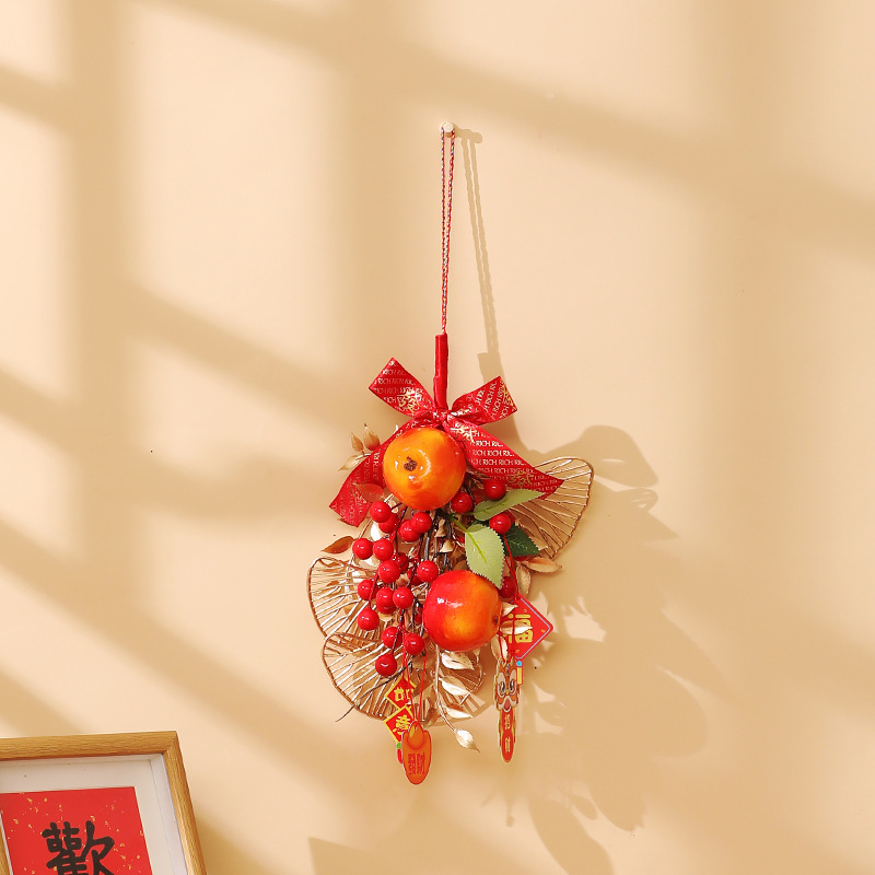 Ukselinke käepideme jaoks mõeldud langev dekoratsioon, millel on Fu sümbol ja Madude aasta, Kevadfestivalile; PP kotis pakendatud; materjal: Muu; bränd: Happy xiaoer