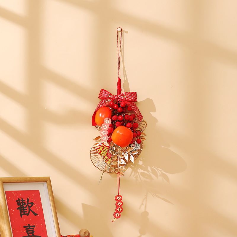 Ukselinke käepideme jaoks mõeldud langev dekoratsioon, millel on Fu sümbol ja Madude aasta, Kevadfestivalile; PP kotis pakendatud; materjal: Muu; bränd: Happy xiaoer