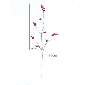 Zīda ziedu zari, vintage-wabi-sabi stilā ar rudens augļu izskatu, viens zars, šķirne 19037921829, mājas dekorācijai un fotogrāfiju rekvizītiem