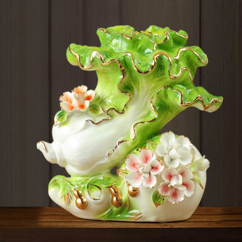 Kapsa kujutisega keraamiline dekoratsioon - lihtne, kaasaegne keraamika kodu dekooride jaoks ja kontori lauale - ideaalne sünnipäevakingituseks ja ärikingitusteks