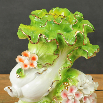 Kapsa kujutisega keraamiline dekoratsioon - lihtne, kaasaegne keraamika kodu dekooride jaoks ja kontori lauale - ideaalne sünnipäevakingituseks ja ärikingitusteks