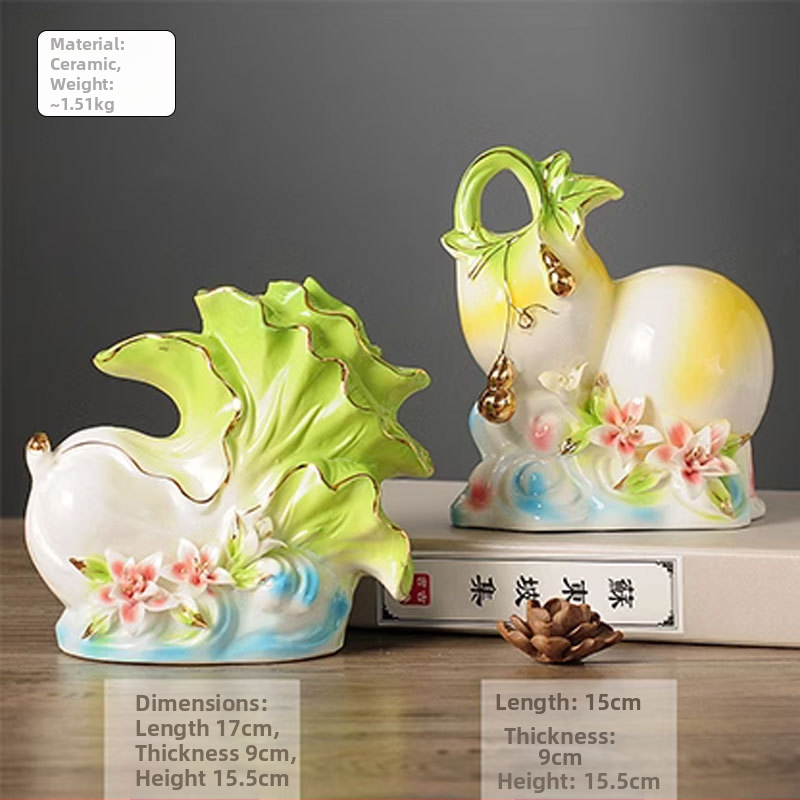 Kapsa kujutisega keraamiline dekoratsioon - lihtne, kaasaegne keraamika kodu dekooride jaoks ja kontori lauale - ideaalne sünnipäevakingituseks ja ärikingitusteks