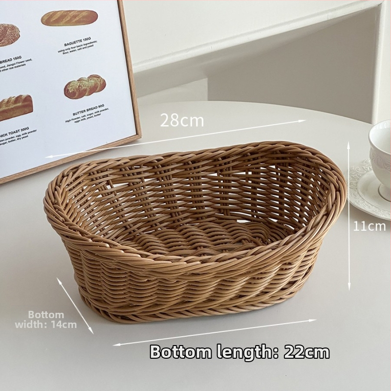 Fotorekvizīte fotografēšanai – korejas stilā imitē rotangas, plastmasas konstrukcija – dekoratīvs izstādīšanas groziņš