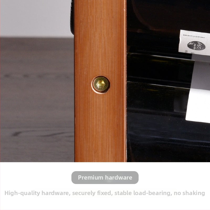 Bambusa vīna plaukts, vienkāršs stils, mājas bārs