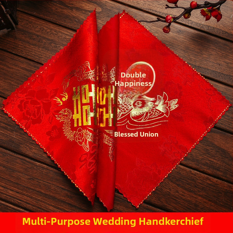 Svadobná vreckovka Listen, štvorcová, 150 g