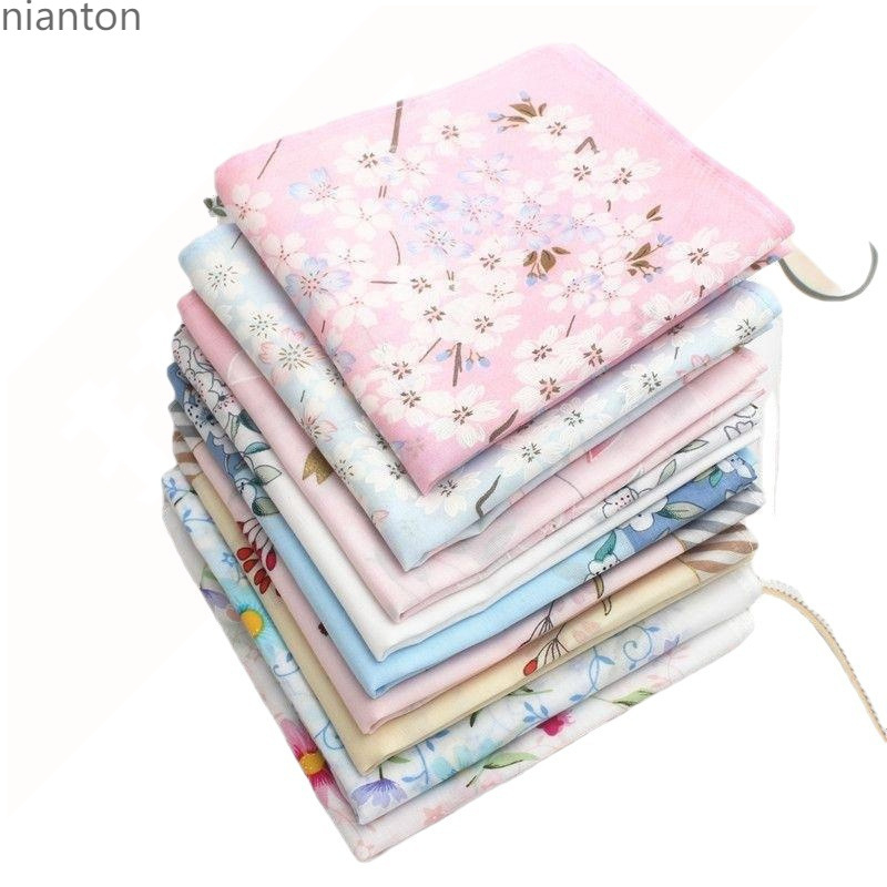 Sieviešu kabatas lakatiņš Japāņu stilā ar apdruku - Zīmols: Nian Tong - Materiāls: Cits