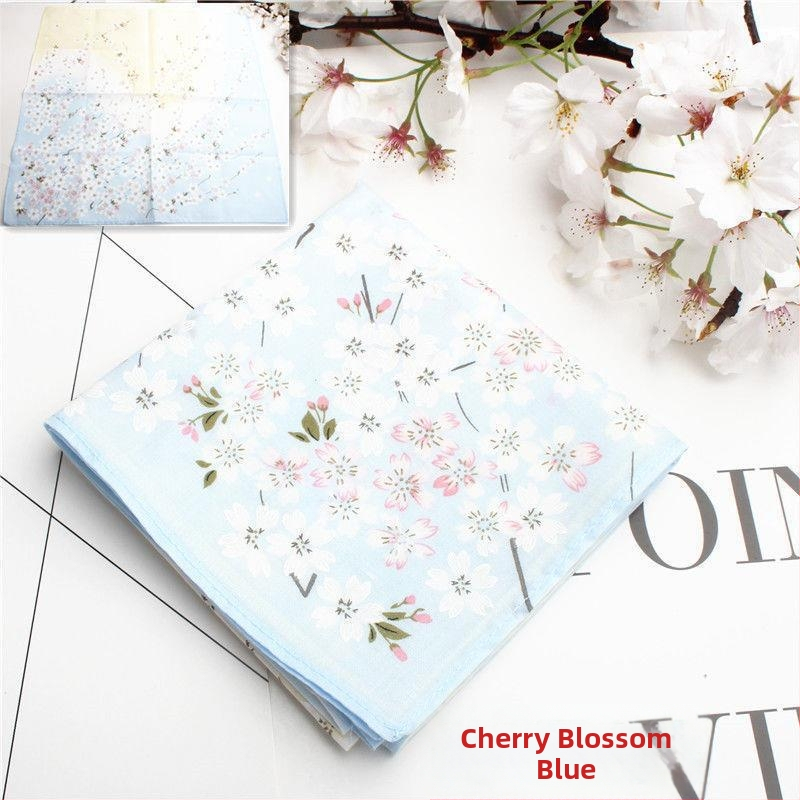 Sieviešu kabatas lakatiņš Japāņu stilā ar apdruku - Zīmols: Nian Tong - Materiāls: Cits