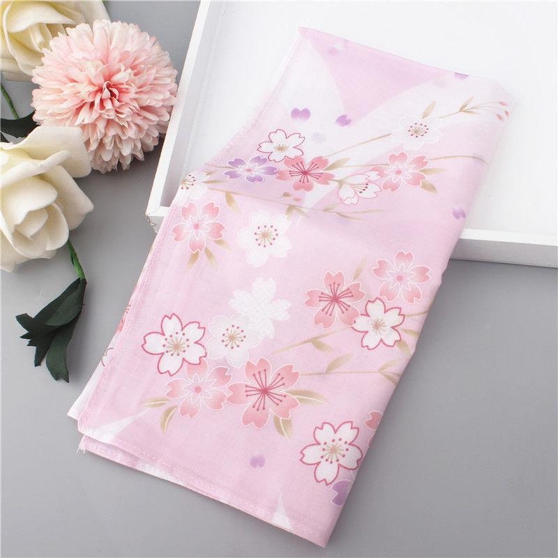 Sieviešu kabatas lakatiņš Japāņu stilā ar apdruku - Zīmols: Nian Tong - Materiāls: Cits