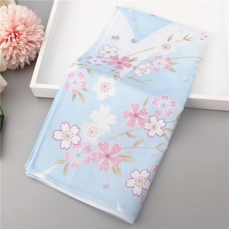 Sieviešu kabatas lakatiņš Japāņu stilā ar apdruku - Zīmols: Nian Tong - Materiāls: Cits