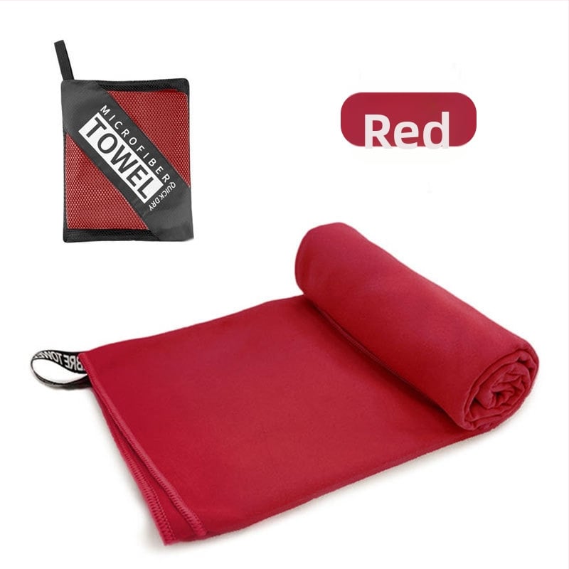 Sporta dvieļis ar divpusēju velūra mikrošķiedru, ātri žūst – 200 g; Logotipa druka pieejama; Materiāls: 80% poliesters + 20% poliamīds