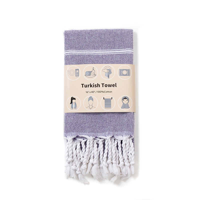 Памучна кухненска кърпа за чай, с печат на лого, възможност за персонализация, тегло 100 g, бързосъхнеща, абсорбция 0–5 s