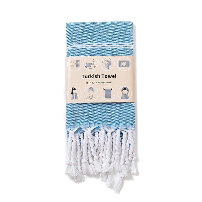 Памучна кухненска кърпа за чай, с печат на лого, възможност за персонализация, тегло 100 g, бързосъхнеща, абсорбция 0–5 s