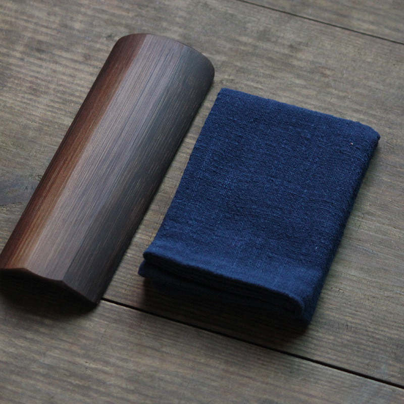 Квадратна чайна кърпа, ръчно изработена, чист памук, с печатано лого, възможно персонализиране, водопоглъщане 5–10 сек