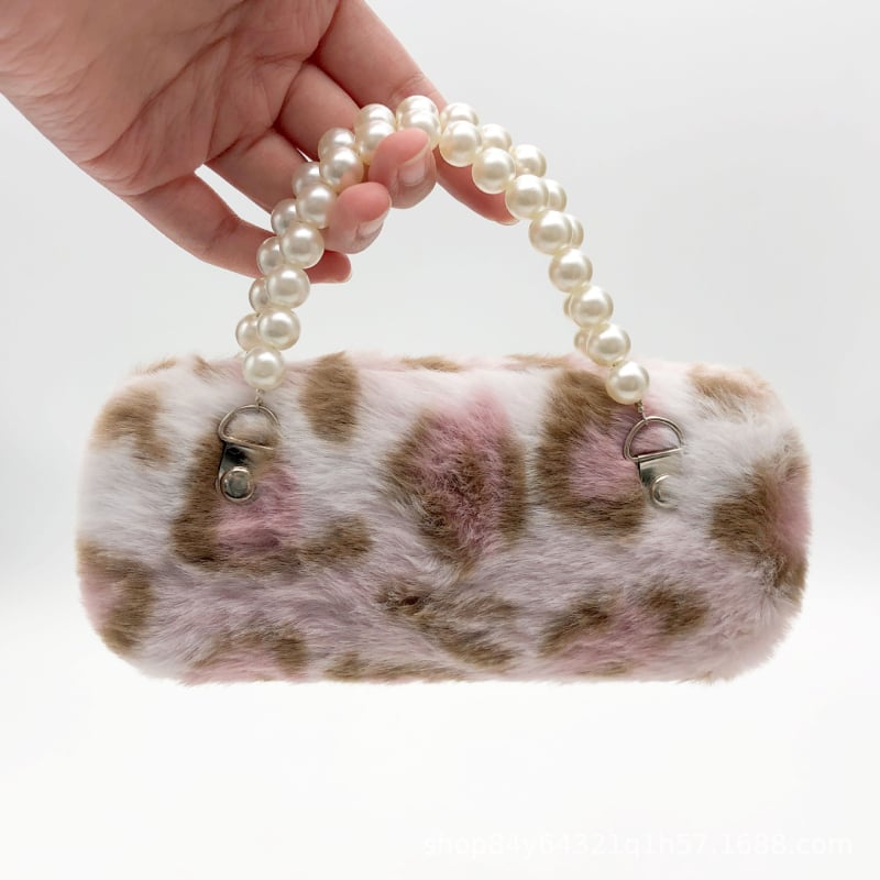 Vaikų akinių dėklas su papuošalų saugykla ir nešiojamu kosmetikos krepšeliu, siuvinėta medžiaga, gyvūnų motyvas