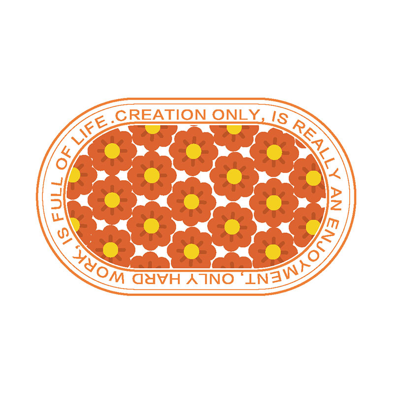 Suport pentru pahare din diatomită și covoraș absorbant pentru chiuvetă, țesut mecanic, model cu plante, lavabil manual