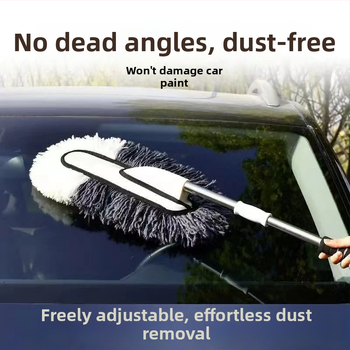 Auto puhastusharja pehmete harjastega – kriimustamata; nano-harjad + insenerplast + roostevaba teras