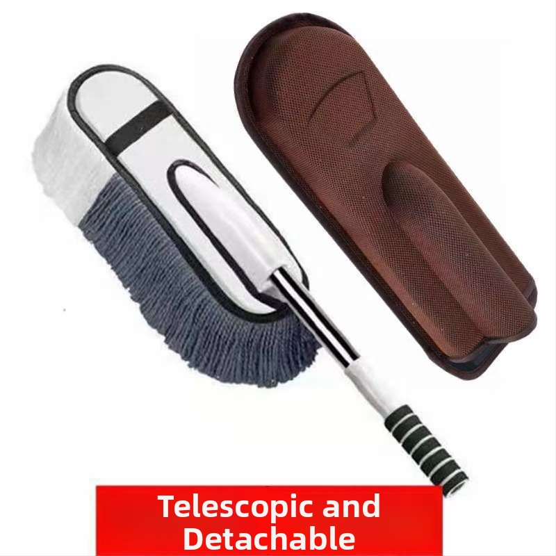 Auto puhastusharja pehmete harjastega – kriimustamata; nano-harjad + insenerplast + roostevaba teras