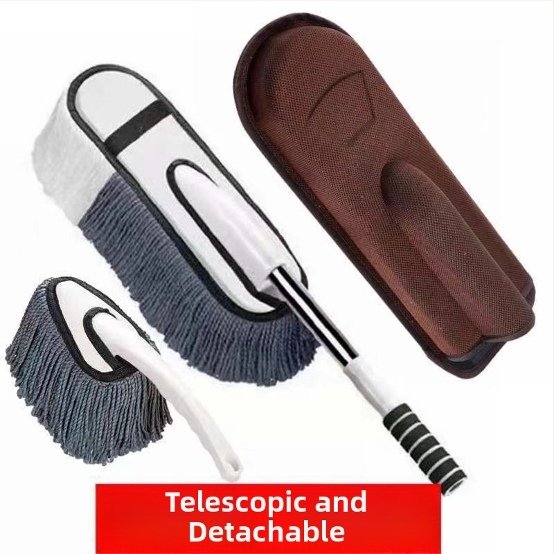 Auto puhastusharja pehmete harjastega – kriimustamata; nano-harjad + insenerplast + roostevaba teras