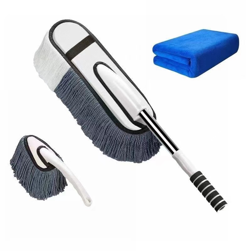 Auto puhastusharja pehmete harjastega – kriimustamata; nano-harjad + insenerplast + roostevaba teras