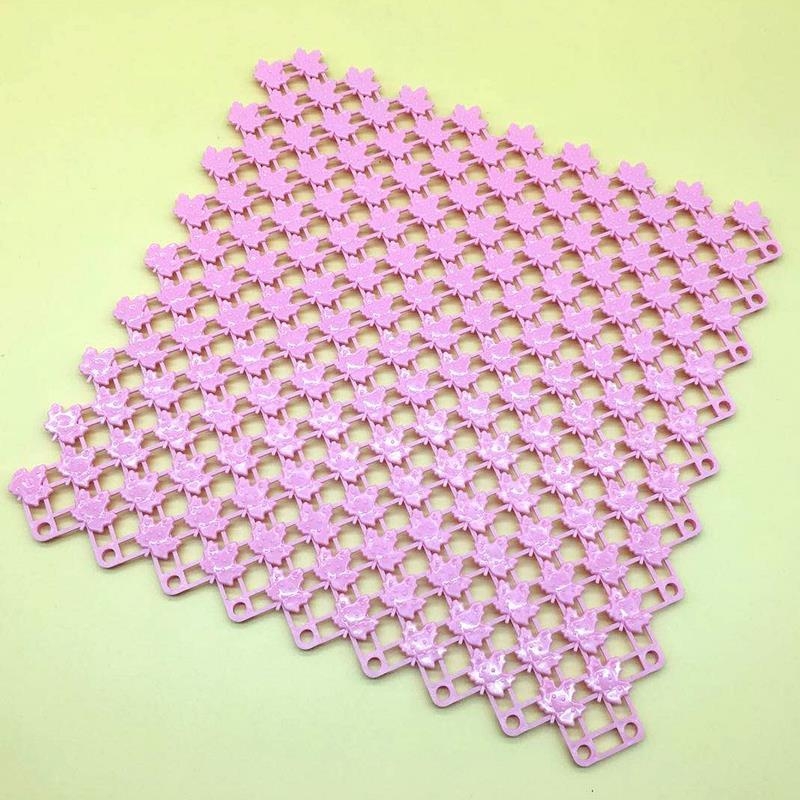 Modulinis neslidus vonios kilimėlis, iš plastiko, modernus paprastas dizainas