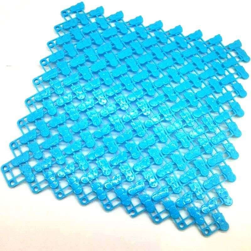 Modulinis neslidus vonios kilimėlis, iš plastiko, modernus paprastas dizainas