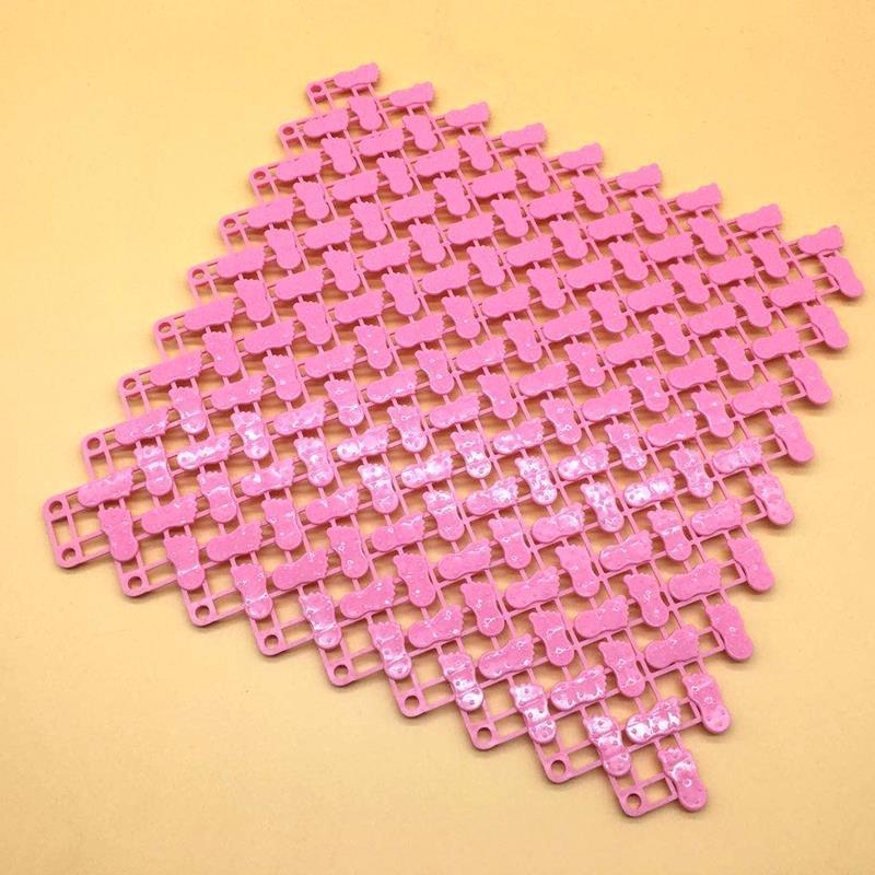 Modulinis neslidus vonios kilimėlis, iš plastiko, modernus paprastas dizainas