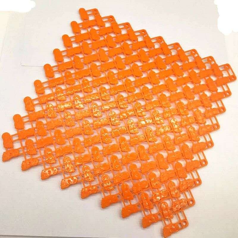 Modulinis neslidus vonios kilimėlis, iš plastiko, modernus paprastas dizainas