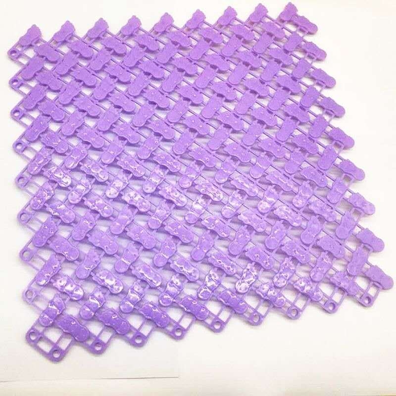 Modulinis neslidus vonios kilimėlis, iš plastiko, modernus paprastas dizainas