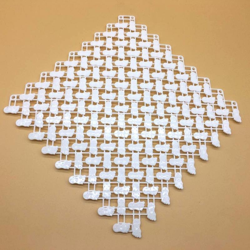 Modulinis neslidus vonios kilimėlis, iš plastiko, modernus paprastas dizainas