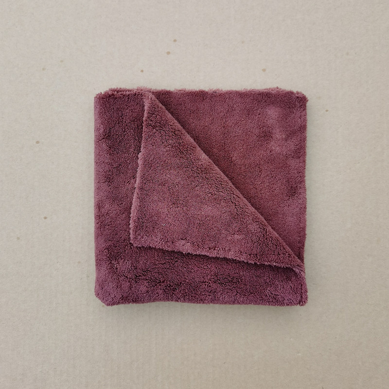 Automobilio plovimo rankšluostis – Coral Velvet be kraštų, storintas, didelis sugeriamumas, greitas džiovinimas; mišrių siūlų pluoštas, paprastas audinys, 80 g/m²