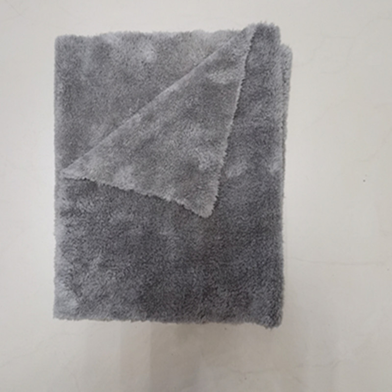 Automobilio plovimo rankšluostis – Coral Velvet be kraštų, storintas, didelis sugeriamumas, greitas džiovinimas; mišrių siūlų pluoštas, paprastas audinys, 80 g/m²