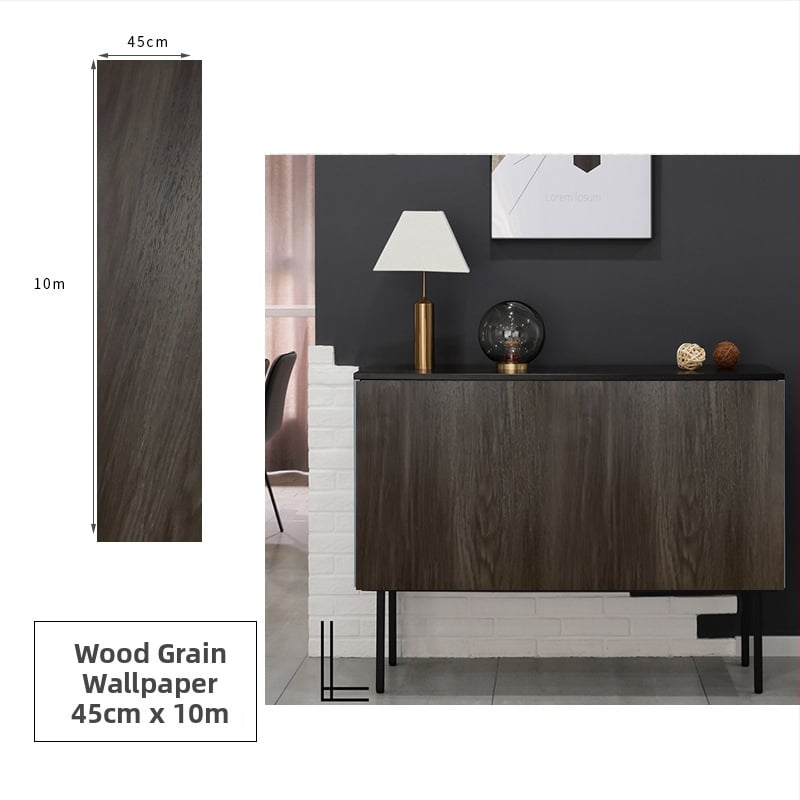 PVC koka graudu faktūras pašlīmējamā tapete sienām un mēbeļu renovācijai, ūdensizturīga sienas pārklājums