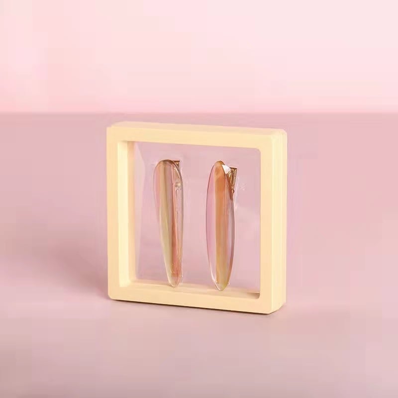 Kellade ja käevõrude pakkekarp PE-filmi suspensioonpakendiga, plastikust, pakenditüüp: karp, üldine pakkimine, Xiangtai bränd — alus ümmargune või ruudukujuline